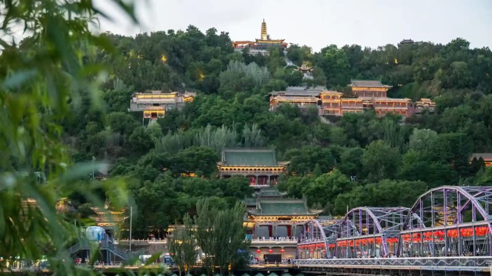 Zhongshan Bridge over the Yellow River