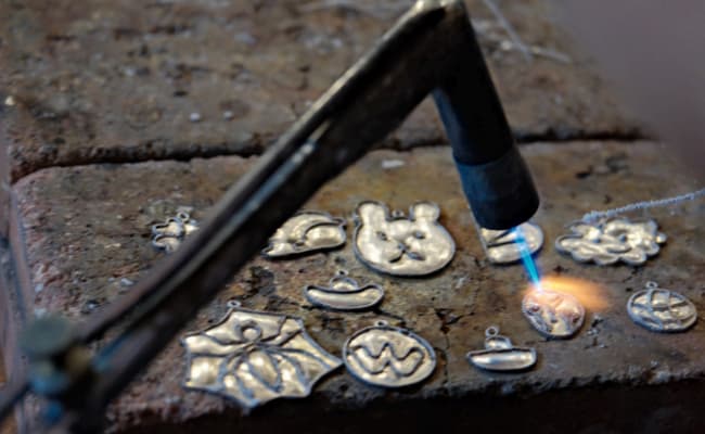 Silver forging