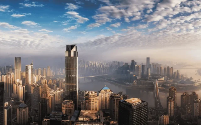 Above the Mist: A Sky-High Sanctuary in China’s Cyberpunk Metropolis